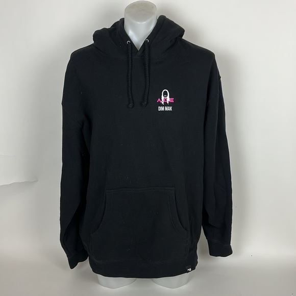 Dim Mak A.C.E. Fav Boys Hoodie Sweatshirt Mens Size X-Large Black Pullover - Picture 1 of 14
